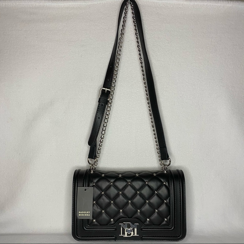 Badgley Mischka Crossbody Vegan Leather Purse